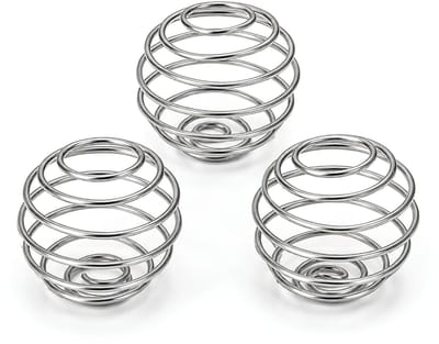 Shakerbal - Mengbal voor Shakebeker - RVS - 3 Stuks