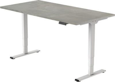 Office Hero® Cosmic Elektrisch - Zit sta bureau in hoogte verstelbaar wit frame - Game bureau - Computertafel - Werktafel - 120x80 - Oxyd