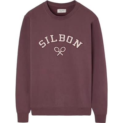 T-shirt met tennissportafdruk Silbon