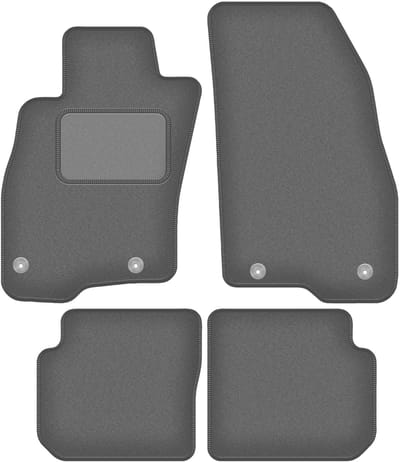 Grafiet automatten voor: Fiat Punto 12' hatchback (2012-2018)