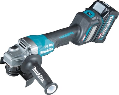 Makita GA029GM201 Accu Haakse Slijper 125mm AWS-Ready XGT 40V Max 4.0Ah in Mbox