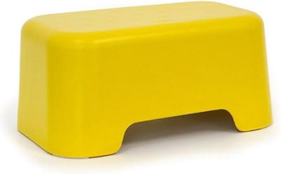 Ekobo Kinder Opstapkrukje – Antislip – Bamboevezel – Bano – Geel