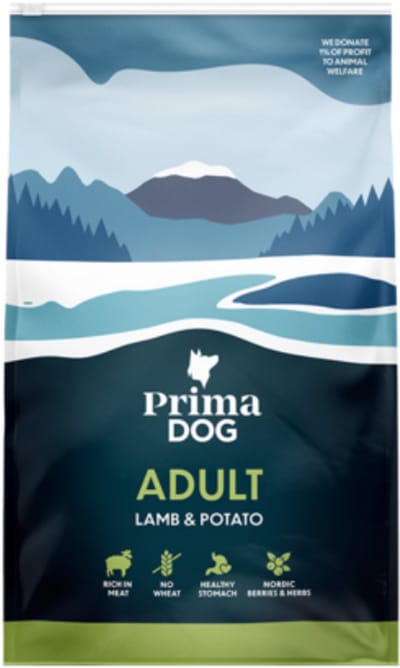 PrimaDog hondenvoer adult lam & aardappel - 3 kilo