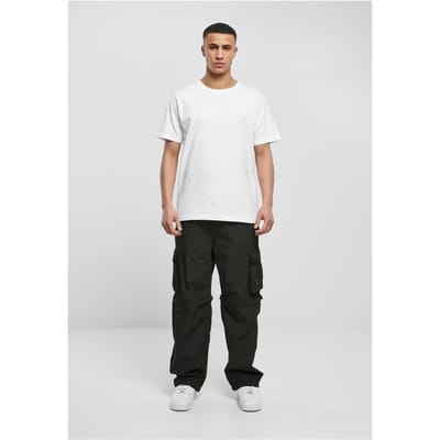 Urban Classics - Zip Away Cargobroek - M - Zwart