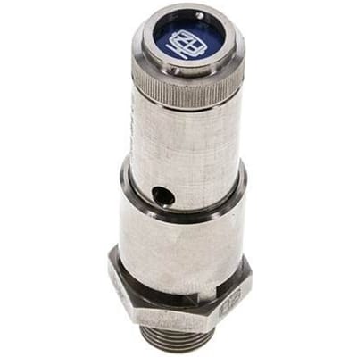 G 3/4'' vernikkeldMessing Vooringesteld Overdrukventiel 16 Bar DN 10 - SFL-BN-10-16-034