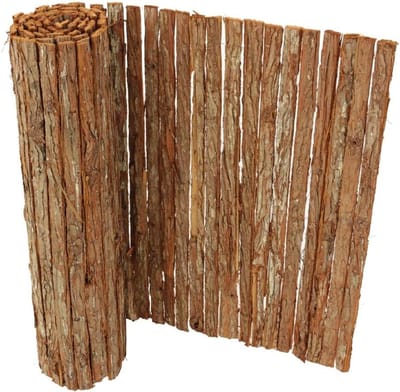 Natuurlijke Schorsmat 150x300 cm - Zichtdoek Tuin en Balkon - Voordelige Schutting Rol