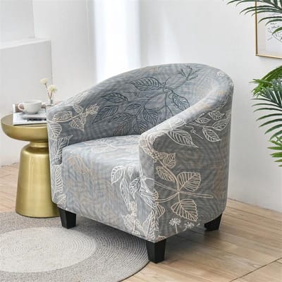 Elastische Geometrische Spandex Bankhoes Relax Stretch Eenzits Club Bankhoes voor Woonkamer Fauteuil Beschermhoes