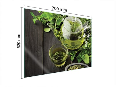 TMK ArtDeko - Serie 70x52 - Glazen Beschermer - 70x52 cm - Veilig en Praktisch