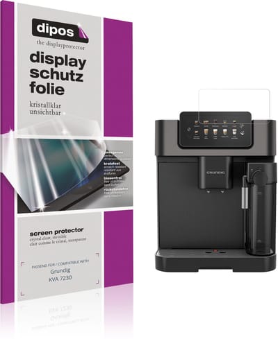 dipos – 2x Beschermfolie geschikt voor Grundig KVA 7230 | Krasbestendige & heldere Screenprotector Ultra-Thin