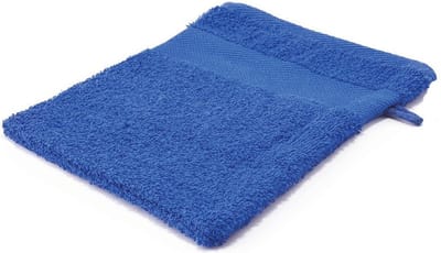 Arowell Washand Washandje 21 x 16 cm - 500 Gram - Kobaltblauw - 3 stuks