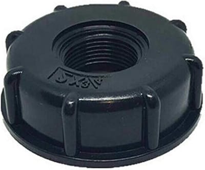 Wateropslag Outlet Caps voor IBC Ton Barrel - 1 Inch Slangconnector en Deksel voor Tuin en Huishouden, Wateronderdelen en Verbindingen