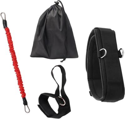 Golf Swing Trainer - Hulpstuk Golf - Swing Verbeteren - Verstelbare Band - 30 x 27 x 3 cm - Zwart