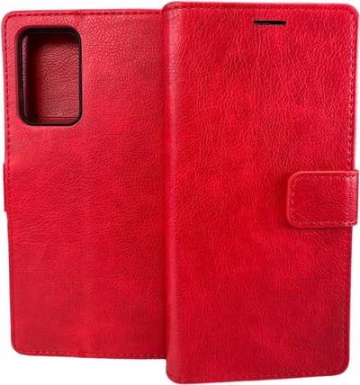Portemonnee Book case Hoesje Geschikt voor: Oppo Reno 7 5G & Find X5 Lite - Rood