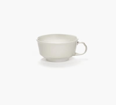 Serax Sergio Herman Silhouette koffiekop 19cl wit (set van 4 stuks)