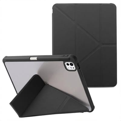 imoshion Tablet Hoes - Geschikt voor Apple iPad Pro 13 (2025) M5 / Pro 13 (2024) M4 - Bookcase- Zwart