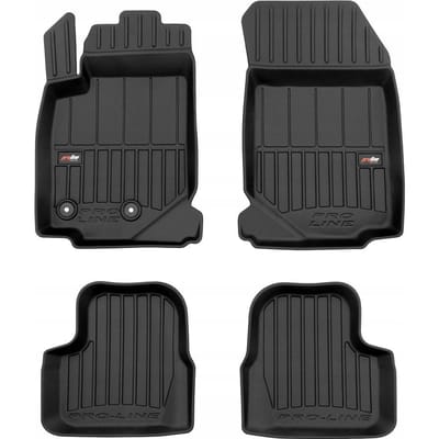 Frogum No.77 - Automatten set - Geschikt voor Jeep Avenger vanaf 2023 (Benzine) - 3D TPE Rubber - 4-delig - Zwart