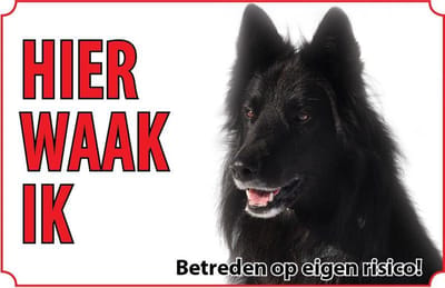 Bord Hond Groenendaeler