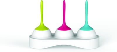 Silicone Zone - Siliconen mal voor 3 ijslolly's - 140987