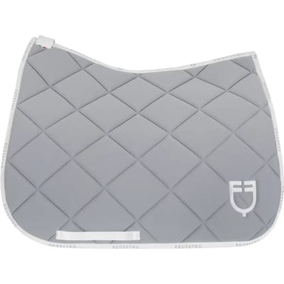 Dressuurtapijt voor paard van technische stof met logo Equestro