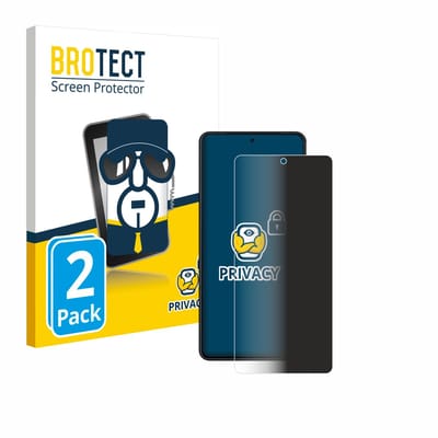 BROTECT - privacy screenprotector voor ASUS ROG Phone 9 Pro Edition - Folie Beschermfolie Blauwlichtfilter 2 Stuks