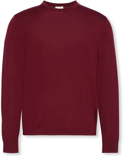 Maglione Calvin Klein Ls 100X100 Merino Crew - Fashion Wear - Volwassen