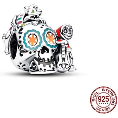 Echt Zilver Dumbo Op De Vlucht Prinses Charms Kralen Fit Pand Armband Doe-Het-Zelf Sieraden Maken Cadeau Voor Vrouwen black