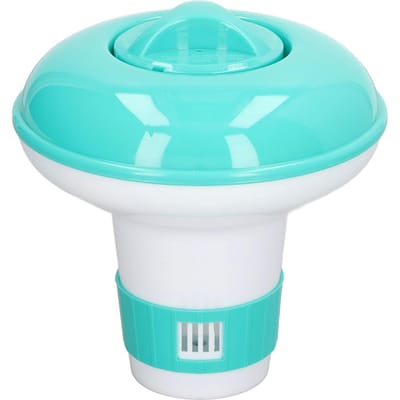 Zwembad Automatische Chemische Dispenser PP 13cm Hoogte Zwevend Type Chloor Toevoerder Zwembad blue