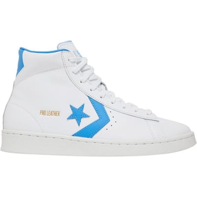 Converse Pro Leather Hi White Coast Blue 35 white