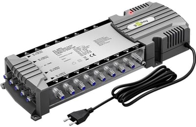 Goobay satelliet multiswitch | 5 ingangen / 16 uitgangen