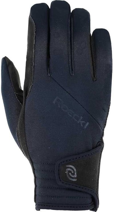 Handschoen Winya Black - 7 | Paardrij handschoenen