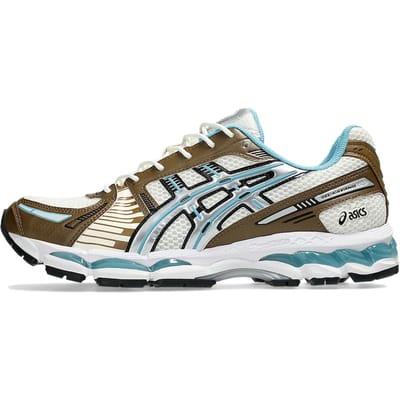 ASICS Gel Kayano 12.1 Crème Stillwater Unisex Sneakers Bruin 1203A827-101 44 gray