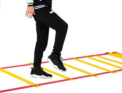 Snelheidsladder Trainingsset - Agility Ladder Voetbal - Sport Training Verbeteren - Duurzaam PP Materiaal - 3 meter - null
