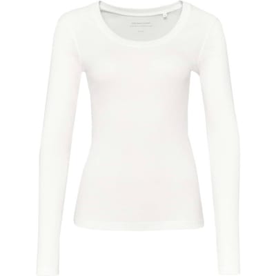Slim fit shirt met lange mouwen van mix van katoen en modal model 'Sorana'