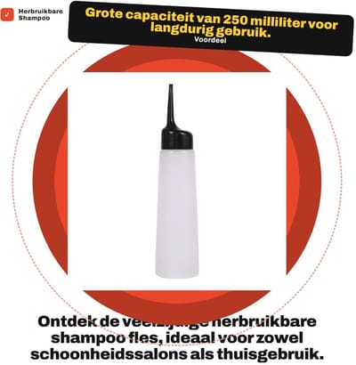 Dailygoods- Spraycontainer grote capaciteit - Herbruikbare spuitfles - Duurzaam kunststof - Antislip - Geschikt voor schoonheidssalon/thuis - Makkelijk te reinigen - Sprayfles