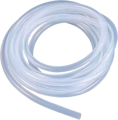 Flexibele Siliconen Slang 2m, 2mm ID X 4mm OD, Voedselveilige Slang voor Wateroverdracht, Lucht en Olie, Ideaal voor Huishoudelijk Gebruik en Pompverbindingen