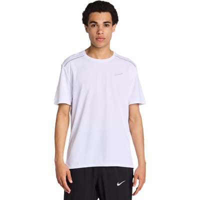 Nike Miler T-shirts Heren - Wit - Maat M - Poly Jersey