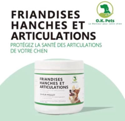Heup & Gewrichten Snoepjes voor honden - ondersteunt gewrichten & mobiliteit - 100% natuurlijk & smakelijk
