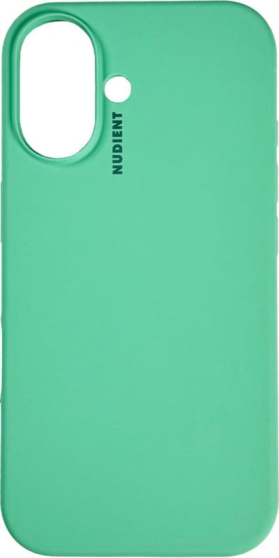 Nudient Base Case geschikt voor iPhone 16 Plus Mint - Groen