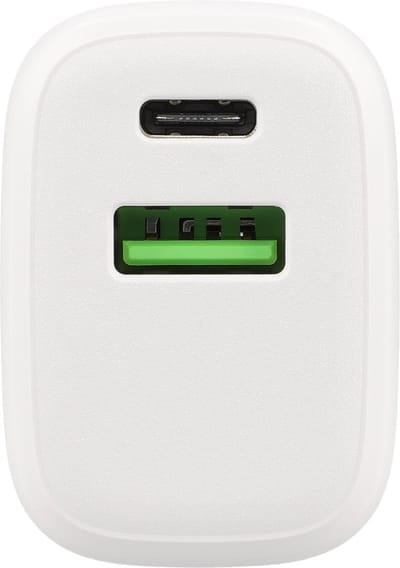 Musthavz Dual USB-A / USB-C Oplader Power Delivery 20W 2.2A - Wit