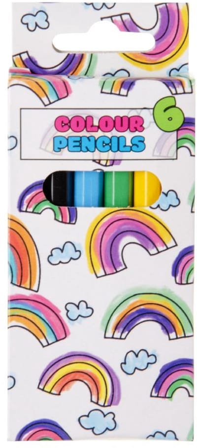 LG-Imports Colored pencils 6 pcs (Assorted)