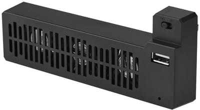 Dailygoody - Externe USB-ventilator - Koelventilator - Zwart - Warmteafvoer - Verbeterde gaming ervaring - Geschikt voor Xbox One X - Draagbare venti