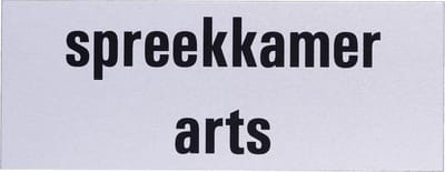 Aluminium deurbordje tekst: spreekkamer arts | 5 jaar garantie | Zelfklevend | 130x50x0,5 mm