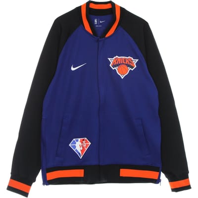 Heren College Lichtgewicht Sweatshirt Nba Dri Fit Showtime L/s Jas Neykni Rush Blauw/zwart/wit
