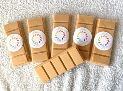 Waxmelts ORRIS MIMOSA GOOD HABITS waxmelt geur Linden - handgemaakt - 100% sojawax - aromatic - voor geurbrander - huisparfum -