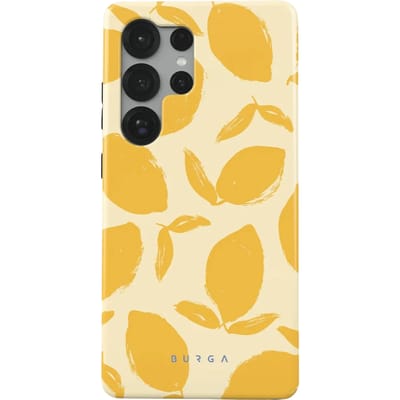 Burga Tough Case geschikt voor Samsung Galaxy S25 Ultra - Lemon Tart
