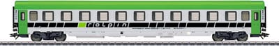H0 Reiswagen voor Treinset - Schaalmodel - 1 Stuk