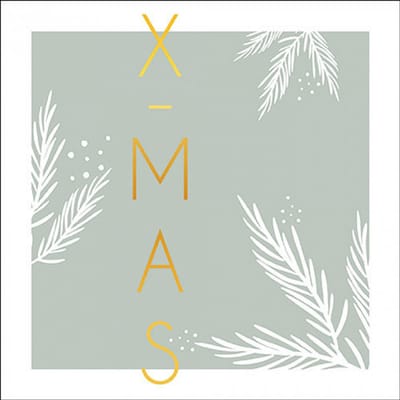 Ambiente - Servetten - X-Mas Green - 25 x 25 cm - Kerst