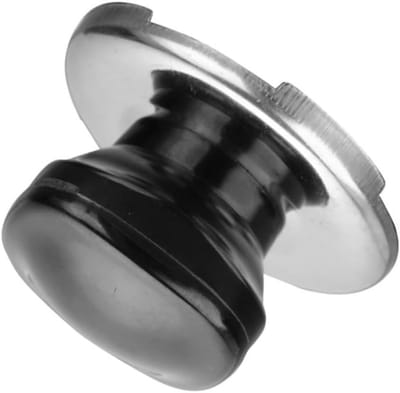 Theepot Dekselknop - Ketel Handvat - Veilig Koken - Roestvrij Staal - 5.9x3.4x3cm - Zilver