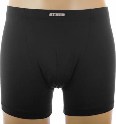 -Look microfiber boxershort heren 1878 - Polyamide heren onderbroek - ondergoed - Zwart / S