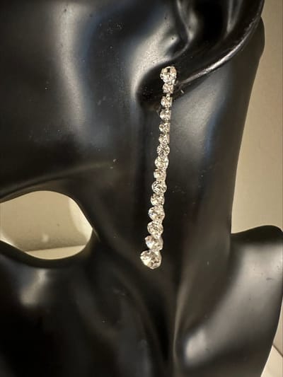 Strass drop oorbellen | | Make up | Parfum | Moederdag | Verjaardagscadeau| Cadeautje| Valentijnsdag| Kado | sieraden | vaderdag | oorbellen | oorsieraden